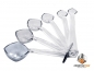 Preview: Measuring spoon made of polycarbonate set 6 pieces.