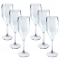 Preview: Champagne glass 15 cl. transparent