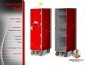 Preview: Airline trolley in aluminum red