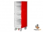 Preview: Airline trolley in aluminum red
