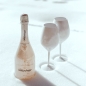 Preview: Reusable wineglass made of white plastic 51 cl.