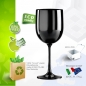 Preview: Wine glass Piscine 48 cl. black plastic