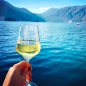 Preview: Wine glass reusable transparent plastic