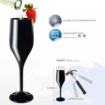 Champagne glass 15 cl.
