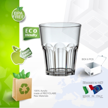 Cocktailglas Graniti 27 cl. aus Kunststoff