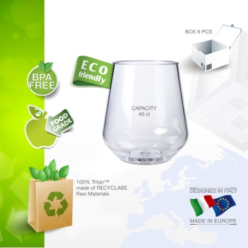 Reusable Cocktail glass