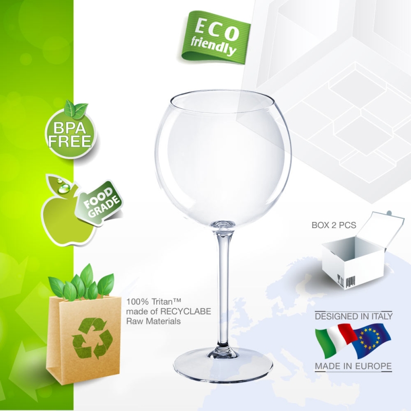 Gin tonic ballon glass