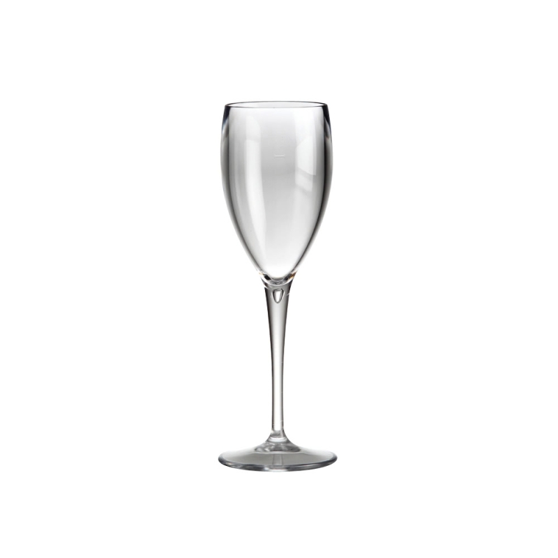 Champagne glass Flute 17 cl. plastic