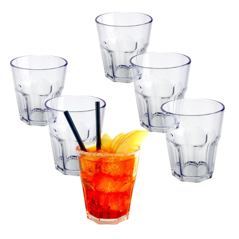 Cocktailglas Graniti 27 cl. aus Kunststoff