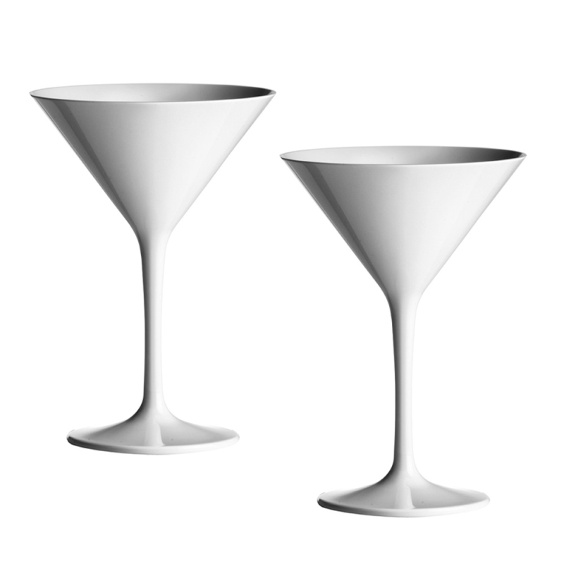 White Cocktail Martini glass