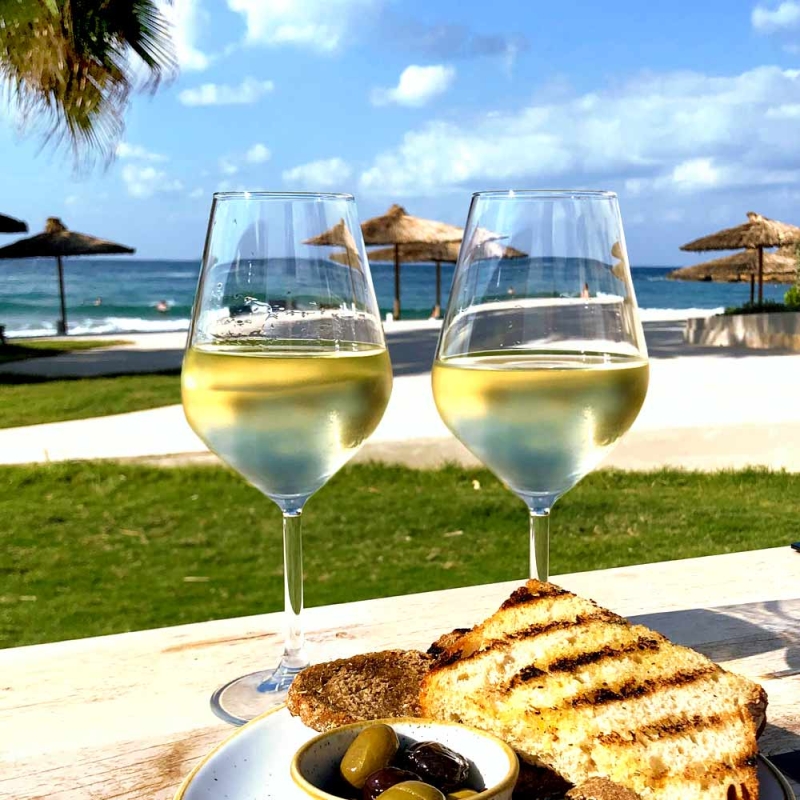 Wine glass reusable transparent plastic